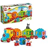 LEGO 10847 DUPLO Zahlenzug, Baby Spielzeug, Zug, Kinderspielzeug ab 1,5 Jahren, preisgekröntes Lernspielzeug, Motorikspielzeug